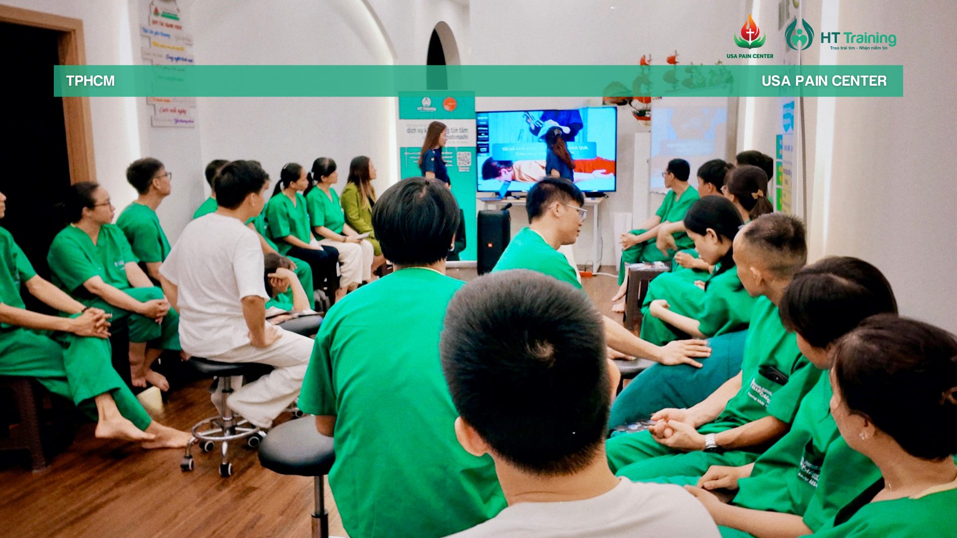 Buổi học offline HT Training x USA Pain Center