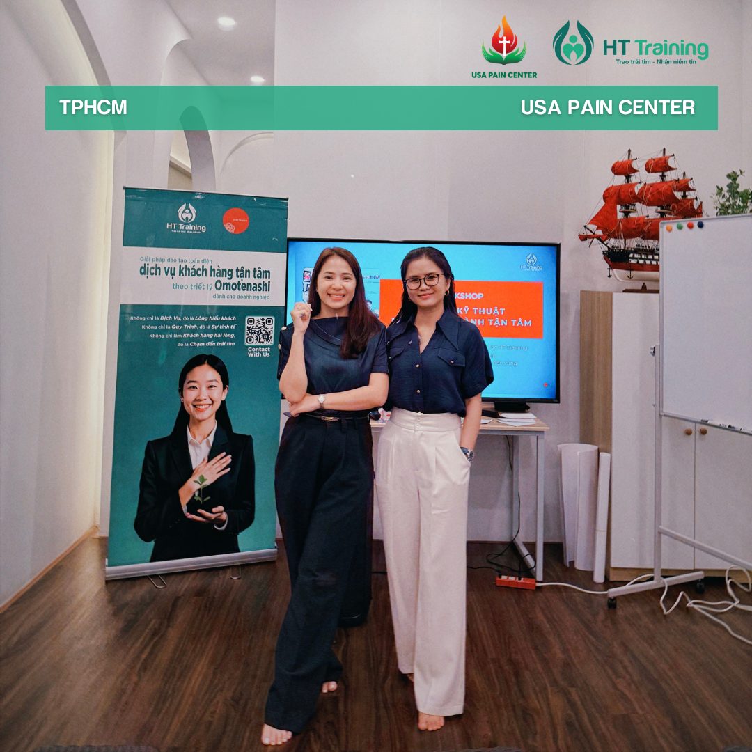 Khoảnh khắc buổi đào tạo tại USA Pain Center
