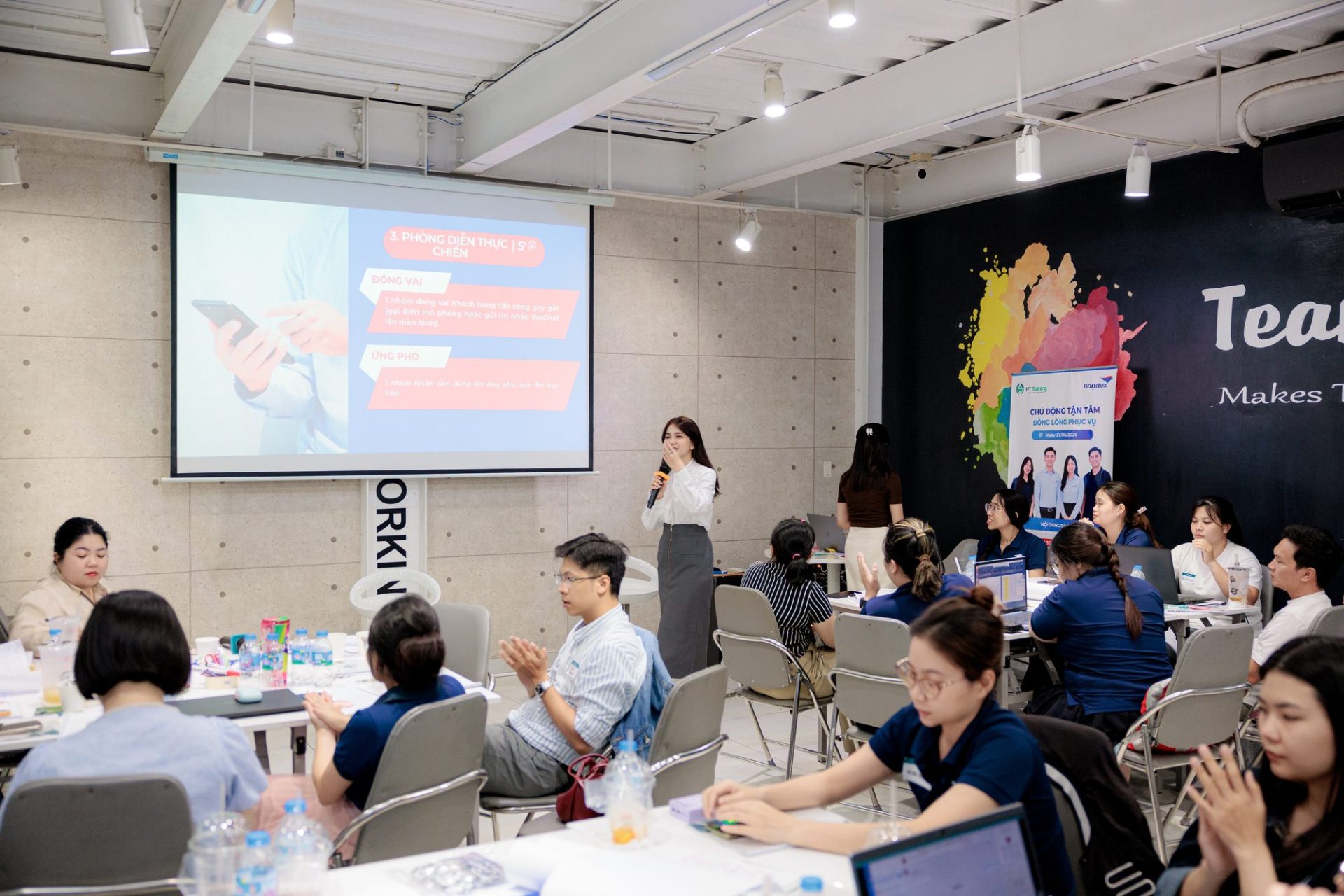 Đào tạo Omotenashi Service tại Bondex Việt Nam Logistics – HT Training
