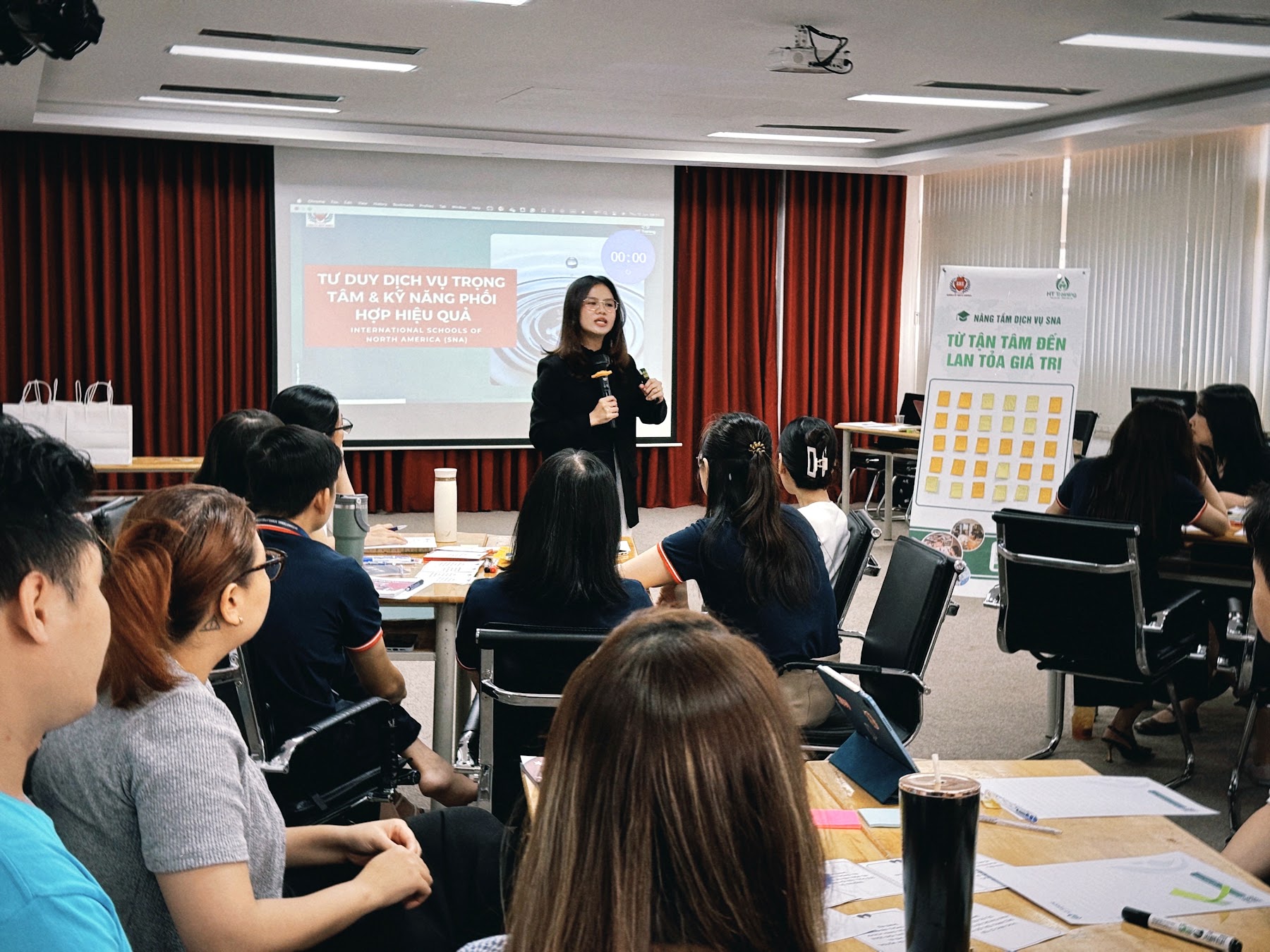 Lớp học Mở khoá kỹ năng giao tiếp chuyên nghiệp – HT Training