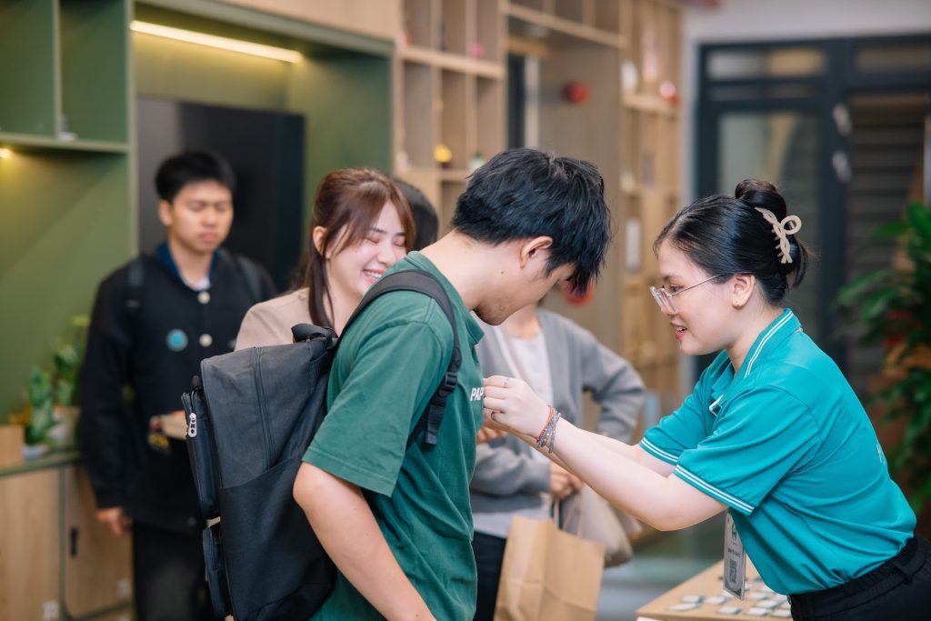 Học viên thực hành tình huống
