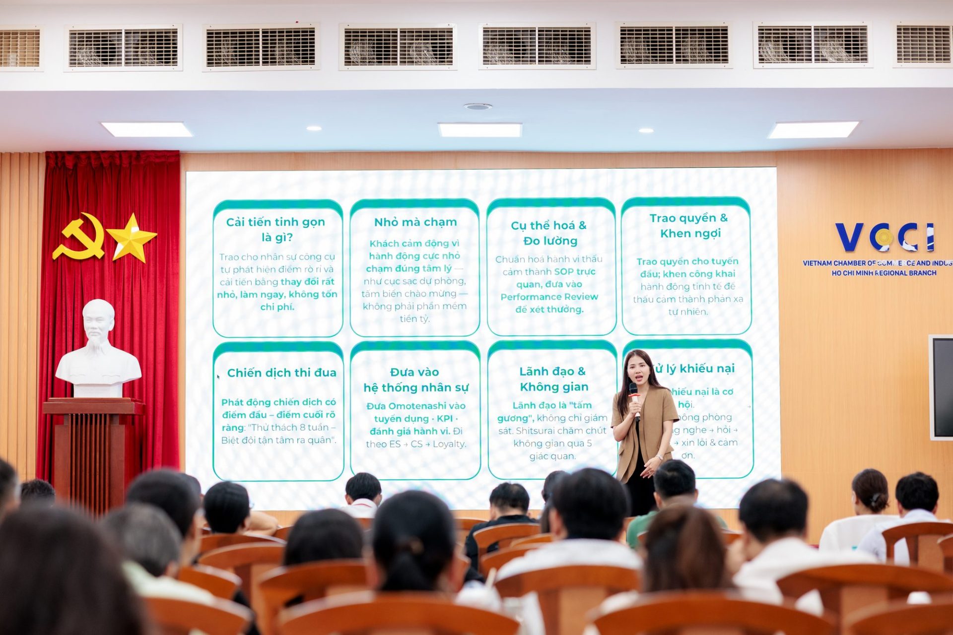 Chuyên đề Omotenashi – Nghệ thuật thấu cảm và sự tinh tế trong trải nghiệm khách hàng tại VCCI CEO 2026 – HT Training