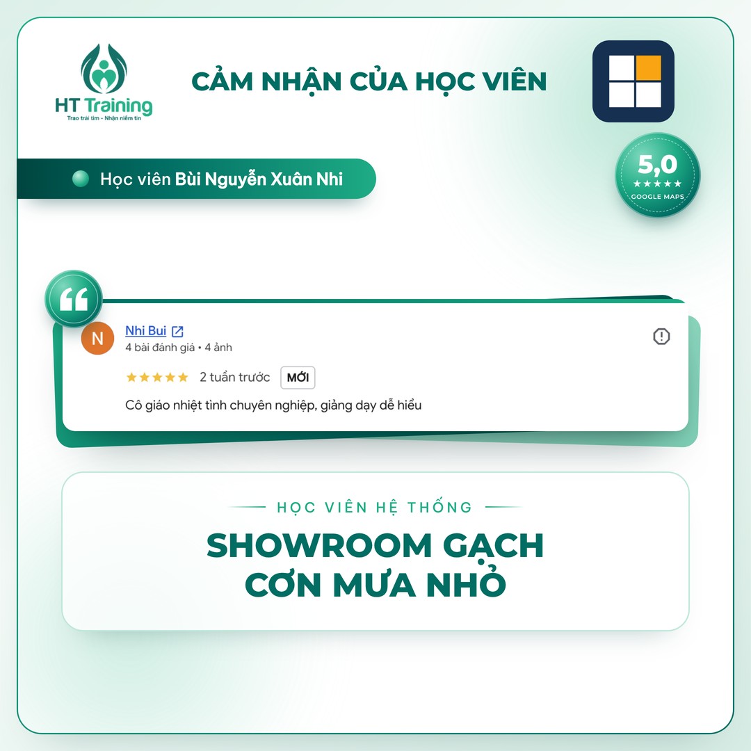 Testimonial Google Maps 5 sao – Học viên Bùi Nguyễn Xuân Nhi